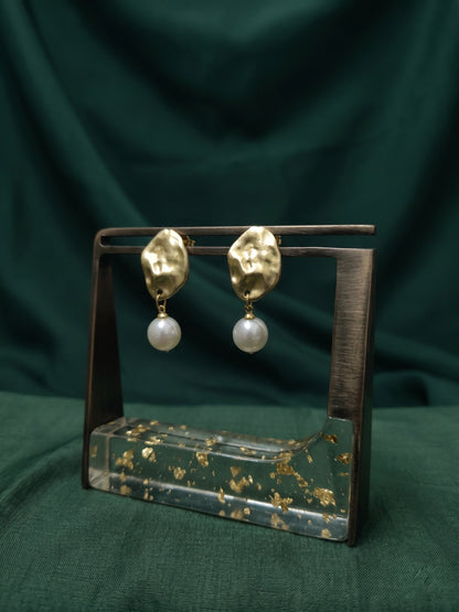 Gold Plated Korean Style Earrings