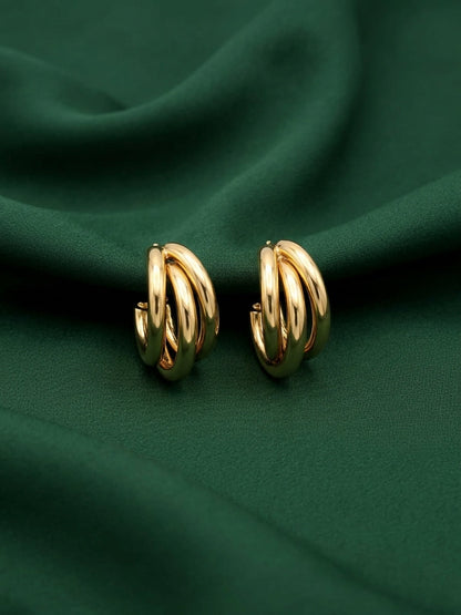 Gold Plated Mini Hoops