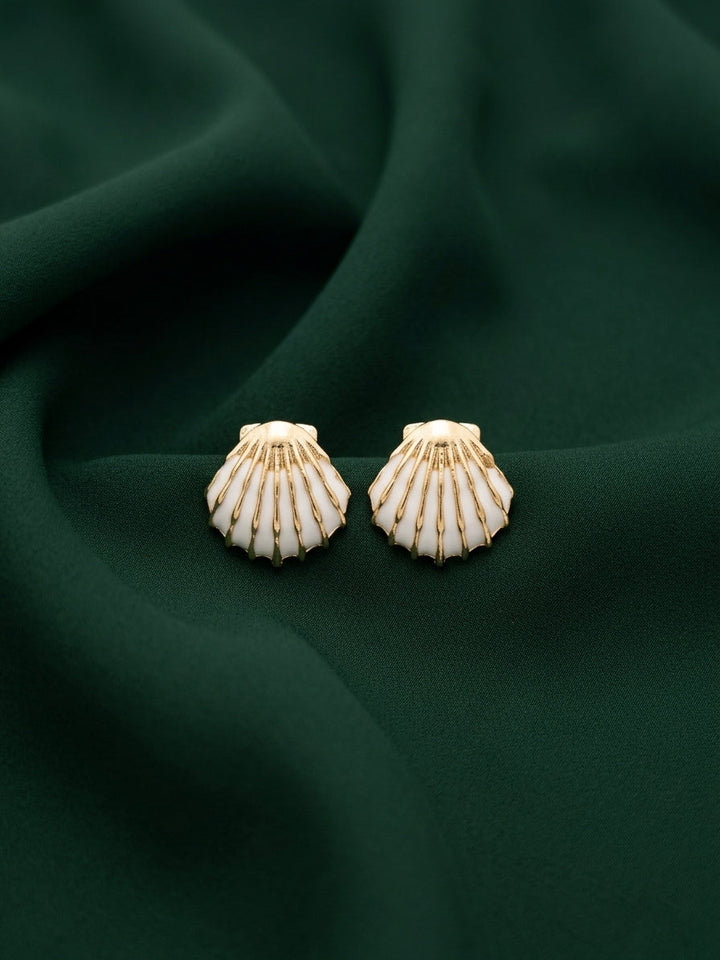 Fancy Beaded Flower Studs