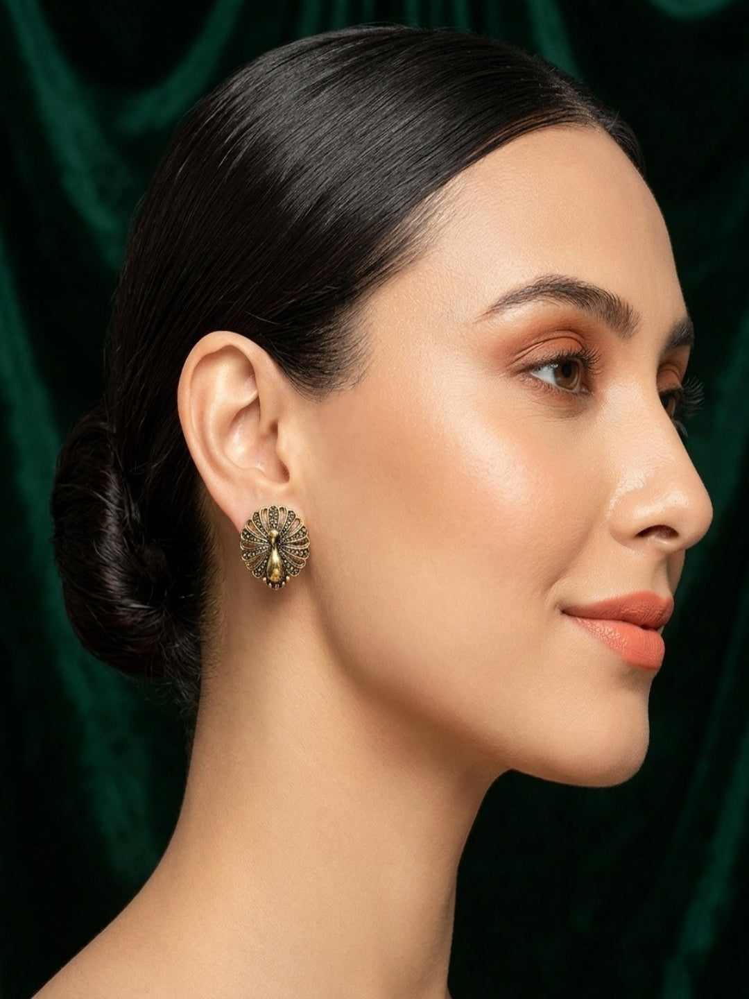 Silver Plated Flower Studs