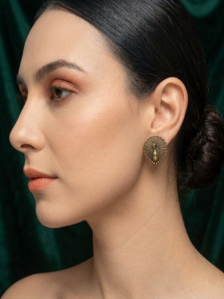 Silver Plated Flower Studs