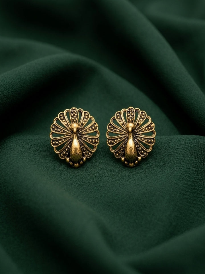 Silver Plated Flower Studs