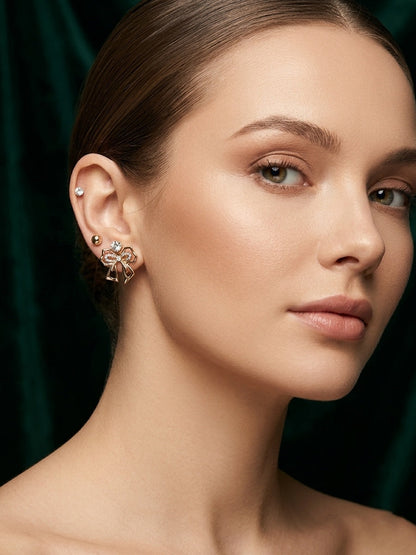Pack Of 7 Unique-Design Mini Studs