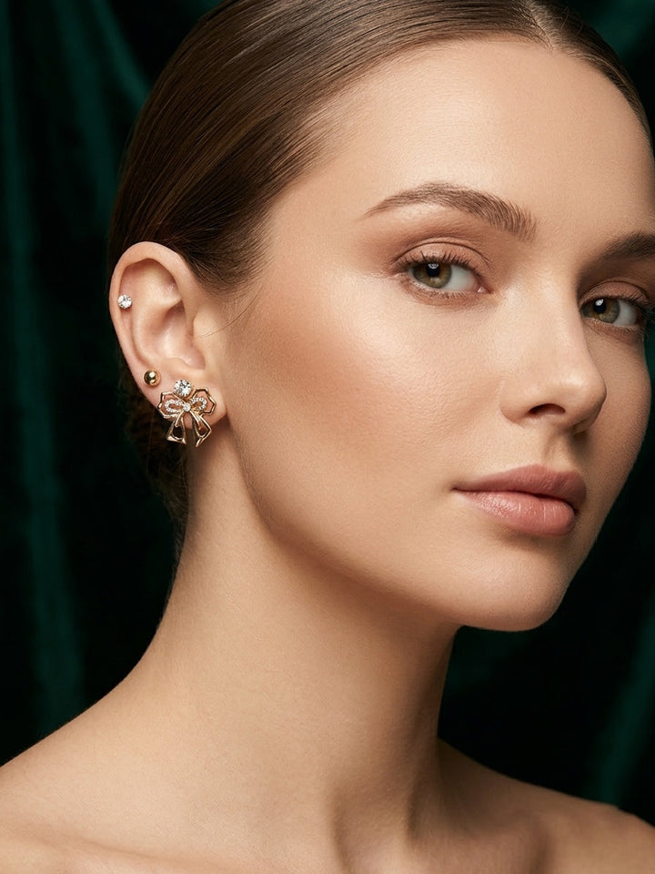 Pack Of 7 Unique-Design Mini Studs