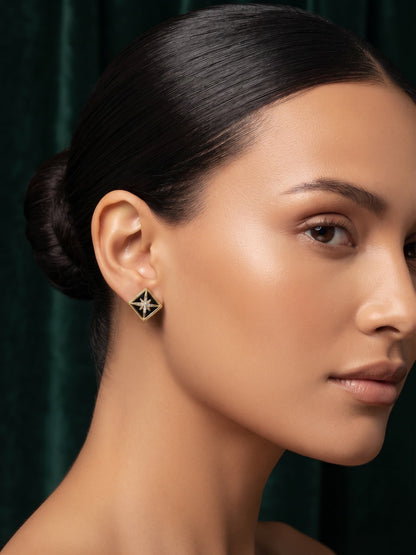 Gold Plated Stylish Fancy Studs