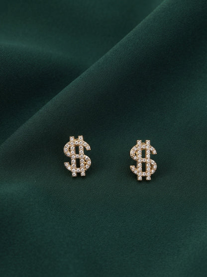Gold Plated Stylish Fancy Studs