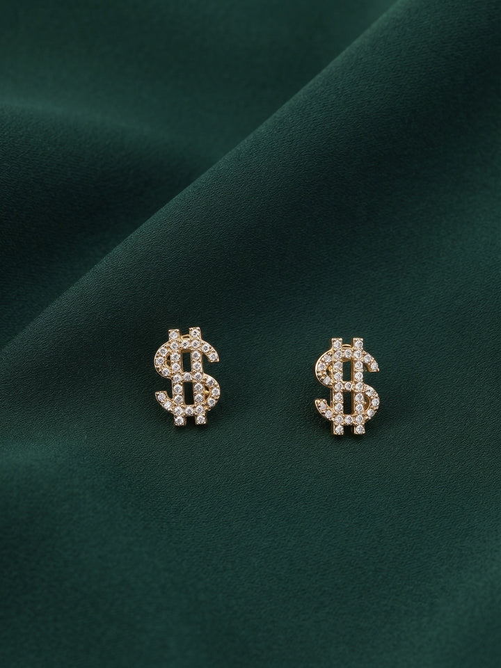 Gold Plated Stylish Fancy Studs