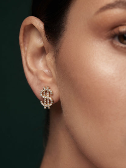 Gold Plated Stylish Fancy Studs