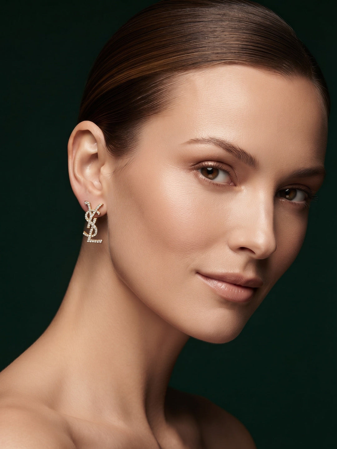 Gold Plated Stylish Fancy Studs Earrings