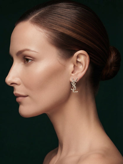 Gold Plated Stylish Fancy Studs Earrings
