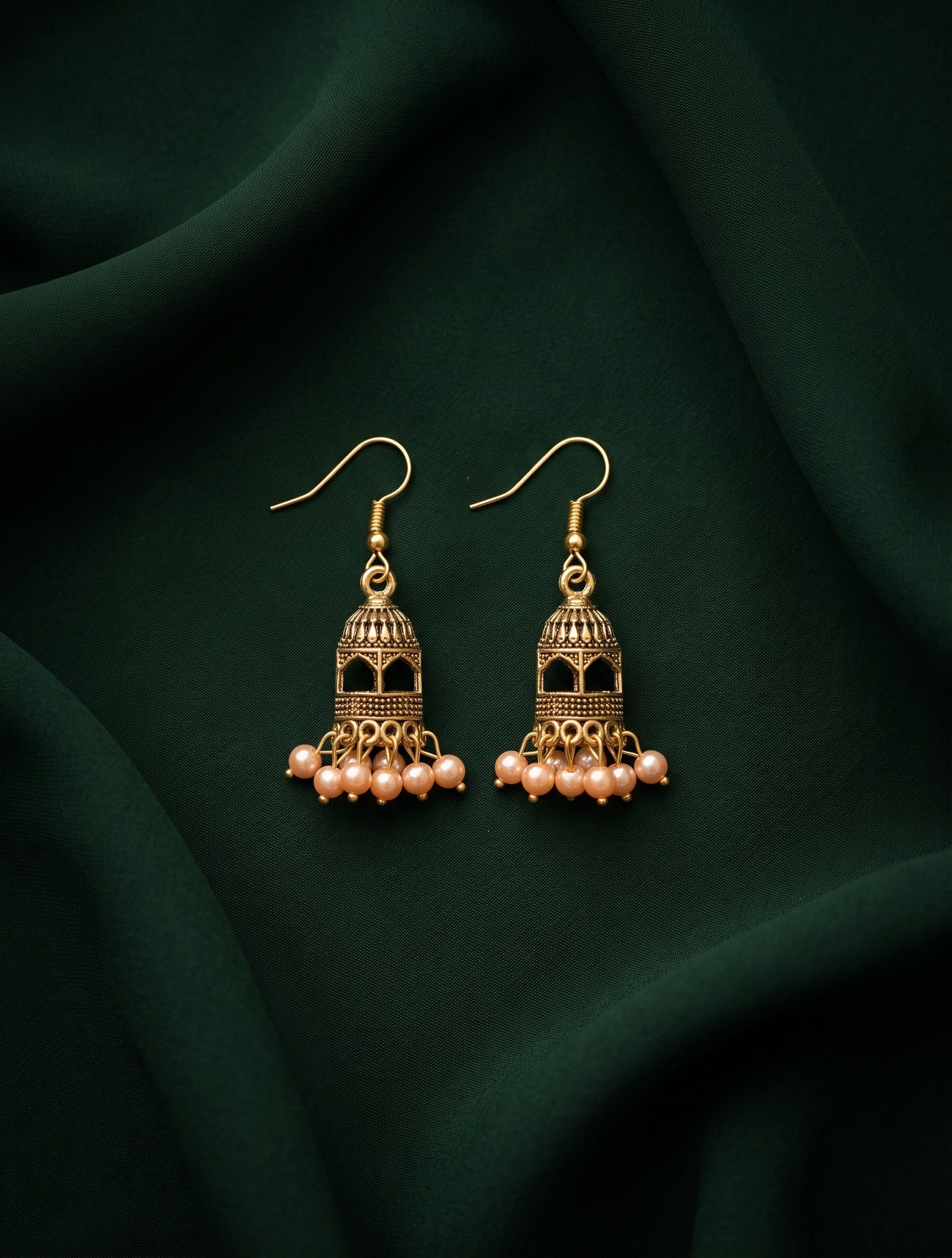 Gold Plated Stylish Fancy  Earrings