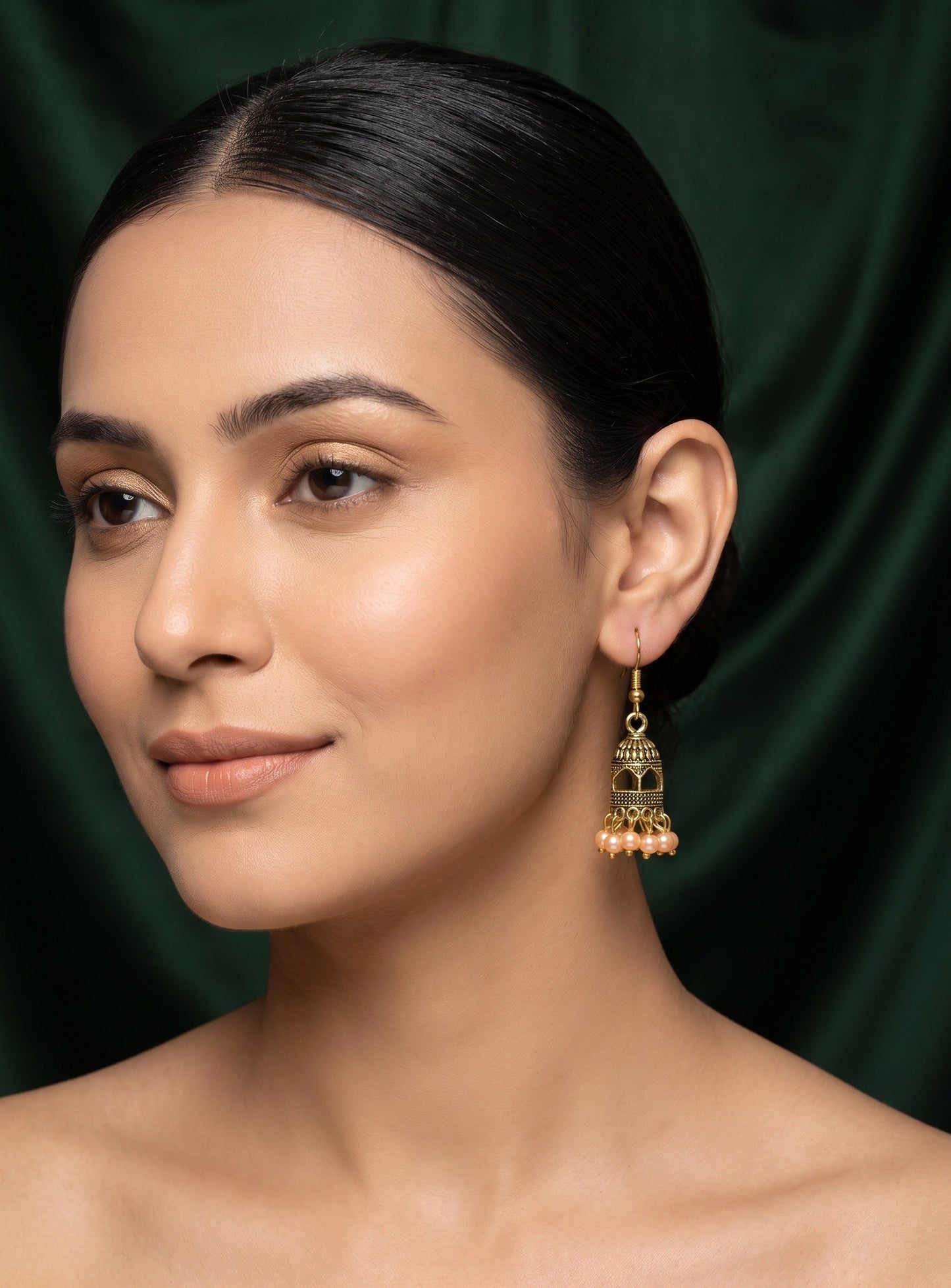 Gold Plated Stylish Fancy  Earrings