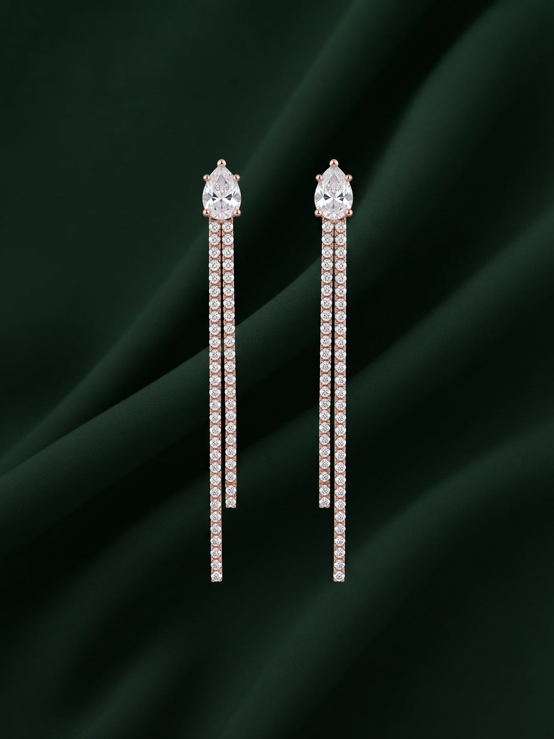 Silver Plated Fancy Tassels Earrings