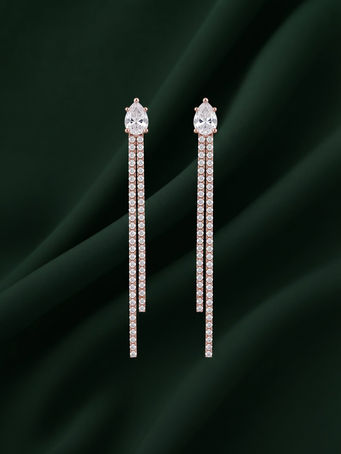 Silver Plated Fancy Tassels Earrings
