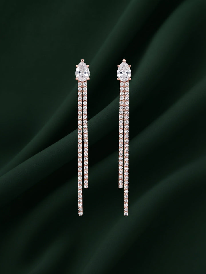 Silver Plated Fancy Tassels Earrings
