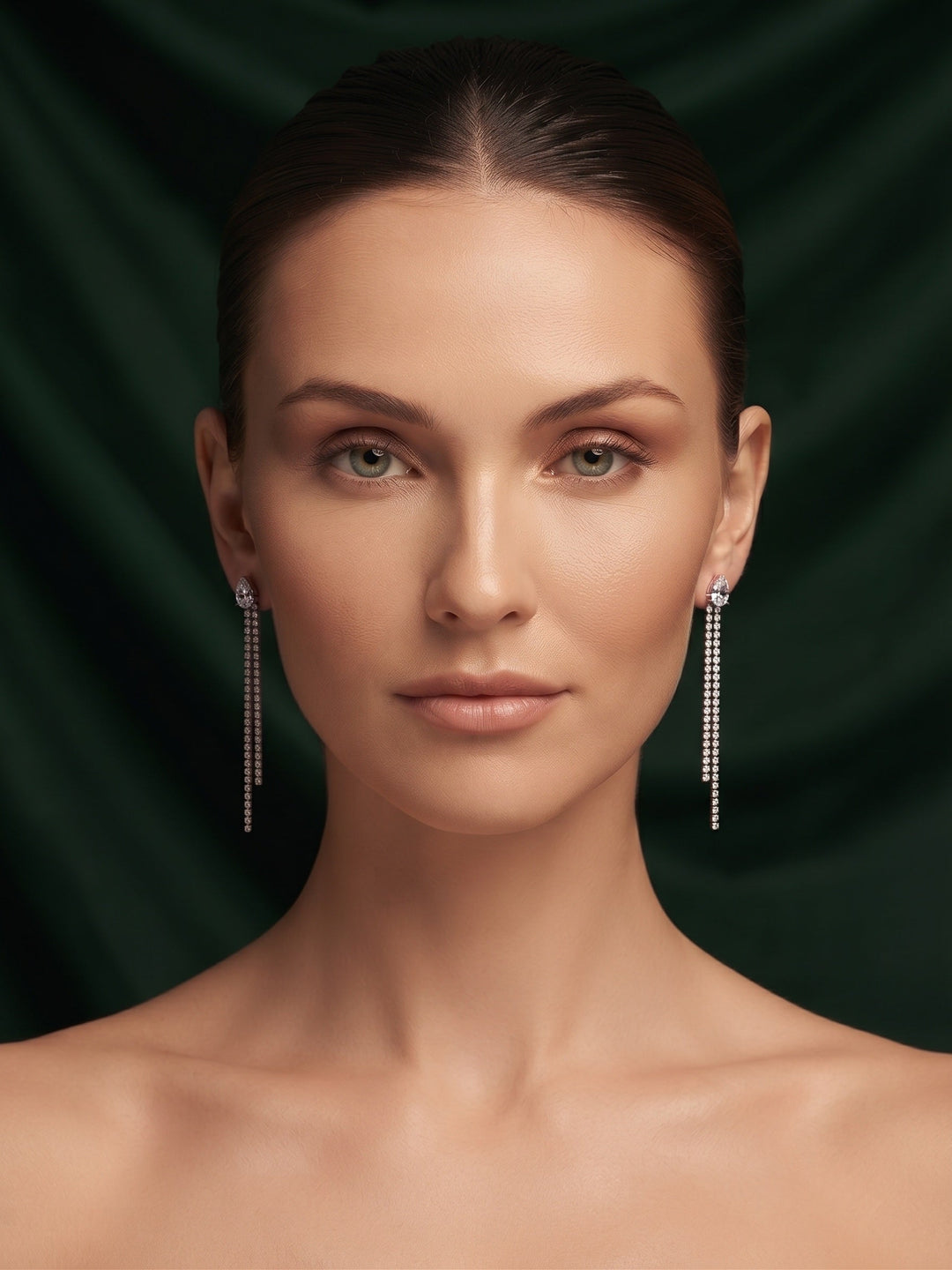 Silver Plated Fancy Tassels Earrings