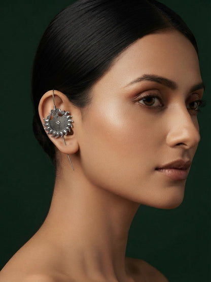 Silver Plated Stylish Ear Cuff
