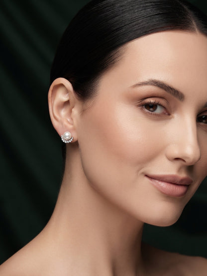 Creame Pearl Fancy Mini Studs