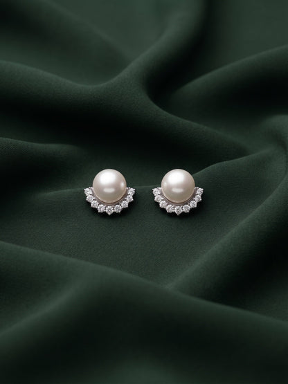 Creame Pearl Fancy Mini Studs