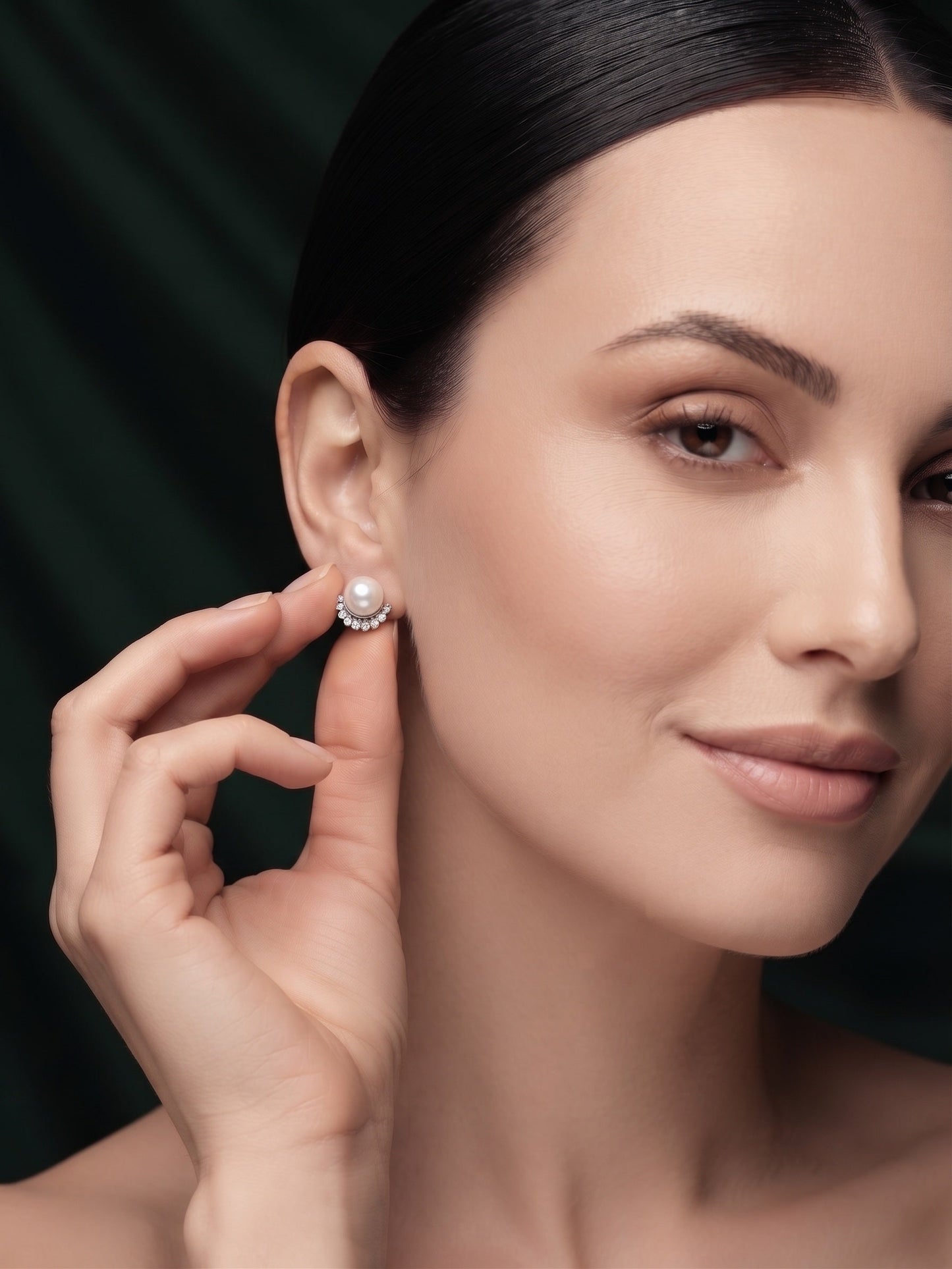 Creame Pearl Fancy Mini Studs
