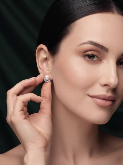 Creame Pearl Fancy Mini Studs