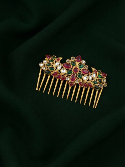 Women Embellished Bridal Hair Tiara Comb Pin
