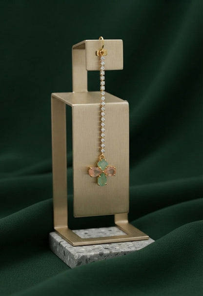 Gold-Plated Maang Tikka Head Jewellery