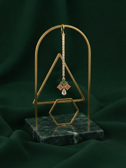 Gold-Plated Maang Tikka Head Jewellery