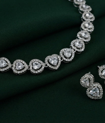 Women American Daimond Jewellery Set