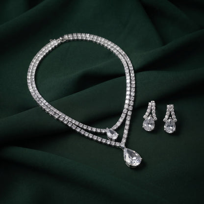 Women American Daimond Jewellery Set