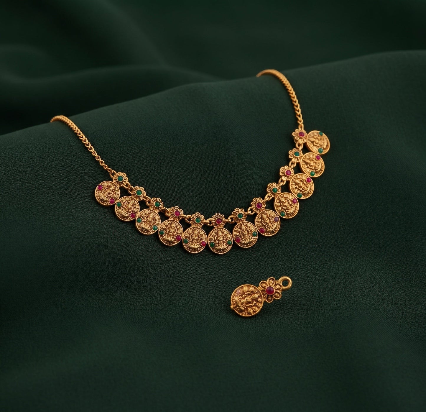 Women Gold Plated Minimal Jewellery Set