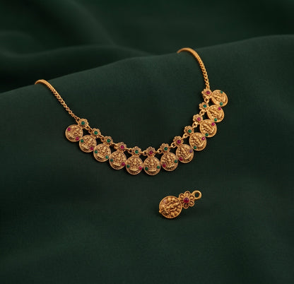 Women Gold Plated Minimal Jewellery Set