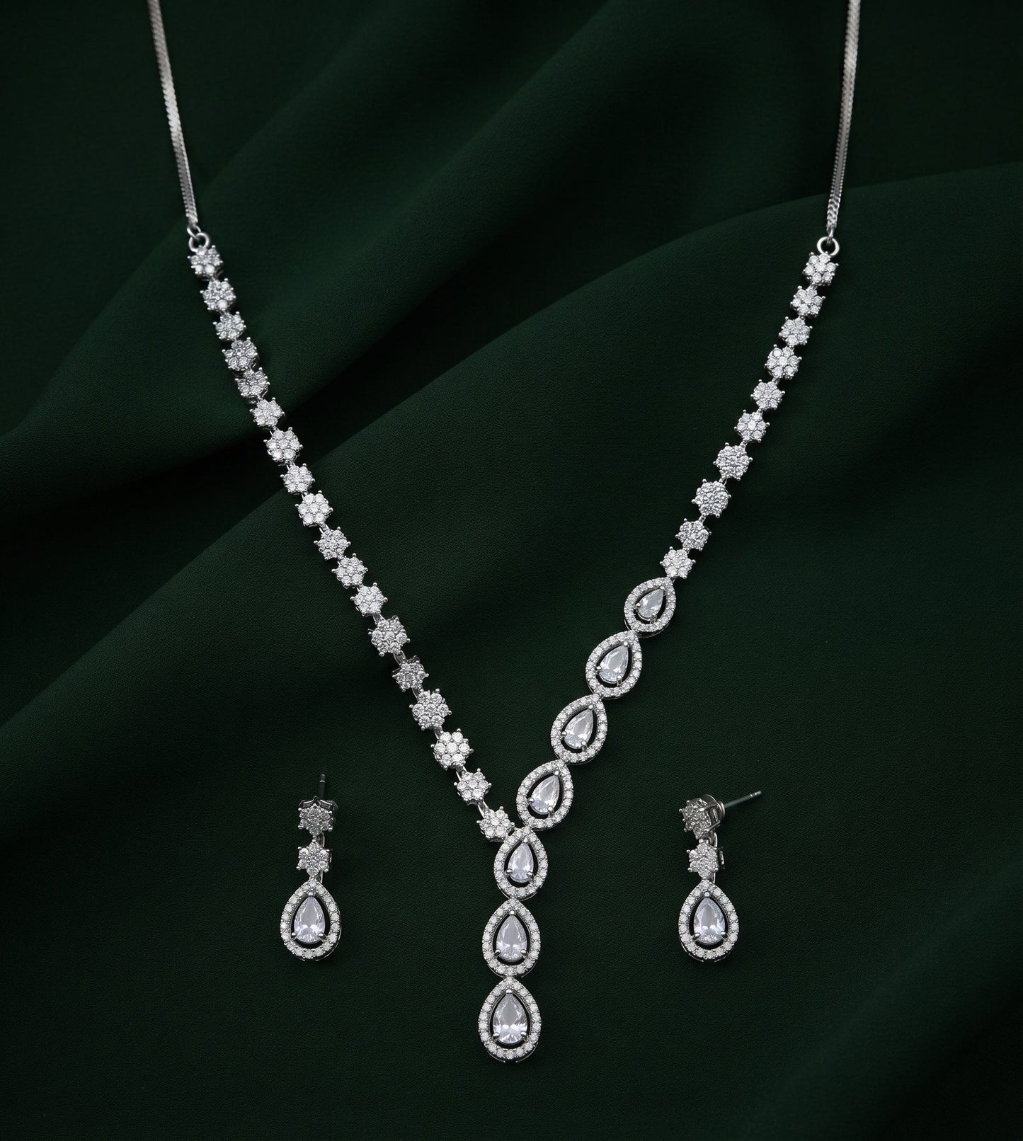 American Daimond Jewellery Set