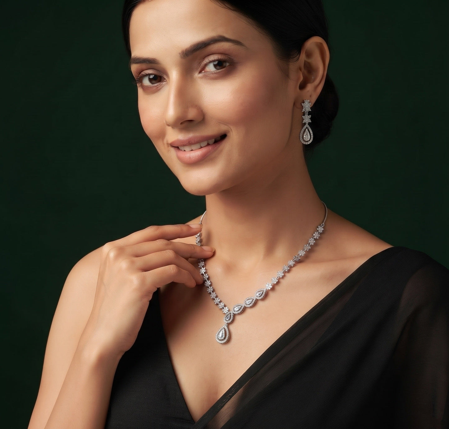 American Daimond Jewellery Set