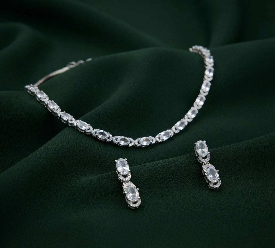 American Daimond Jewellery Set