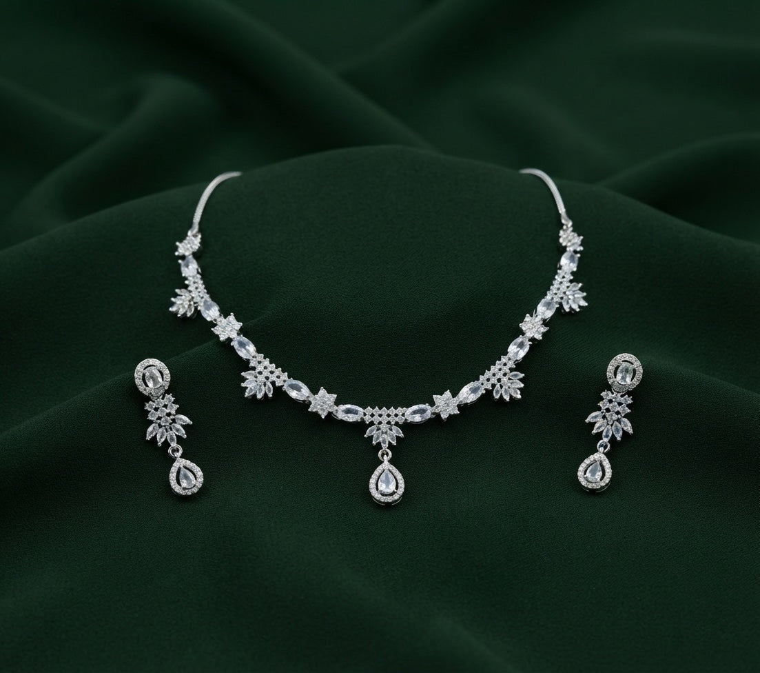 American Daimond Jewellery Set