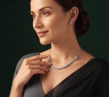 American Daimond Jewellery Set