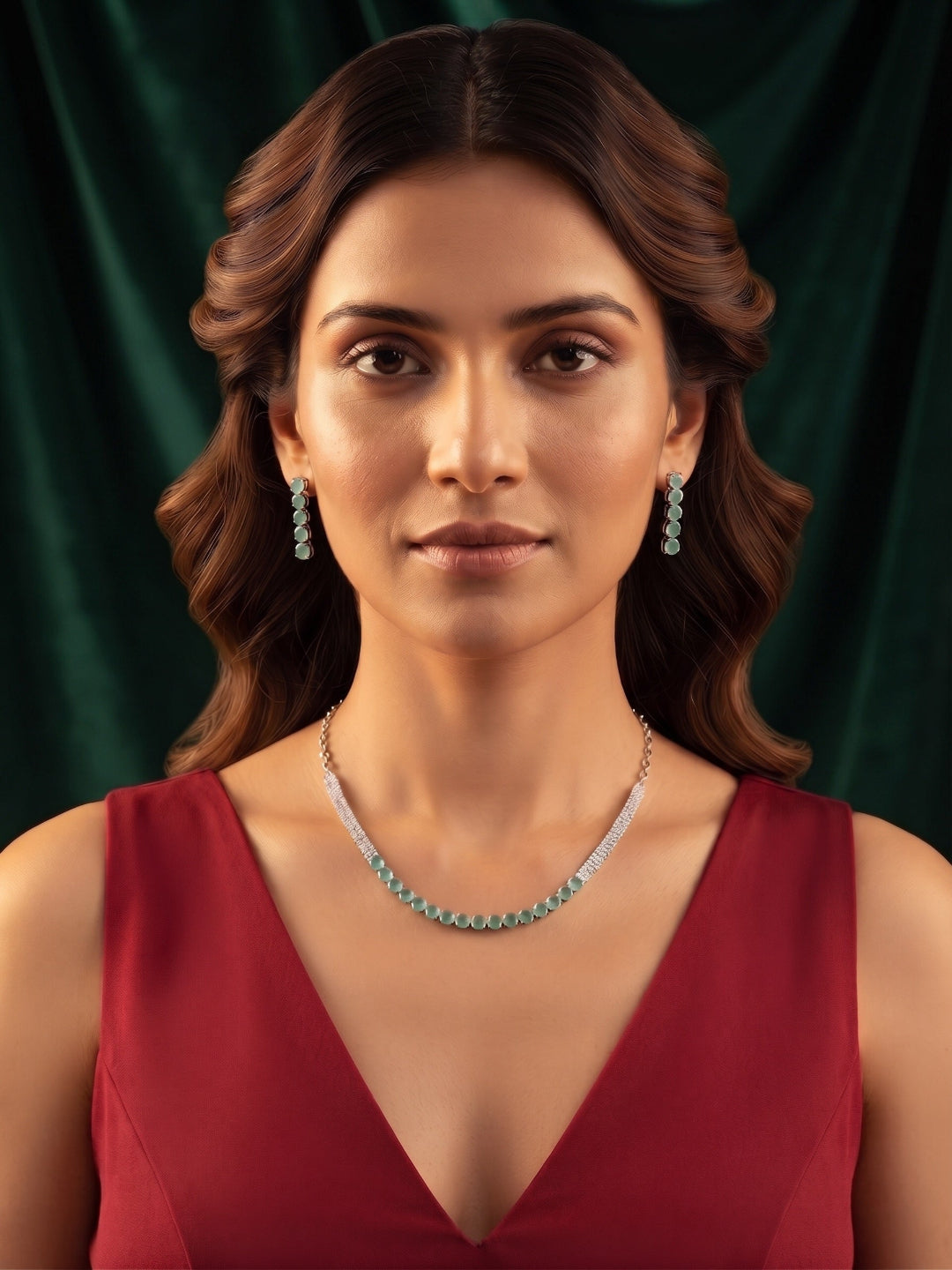 American Daimond Jewellery Set