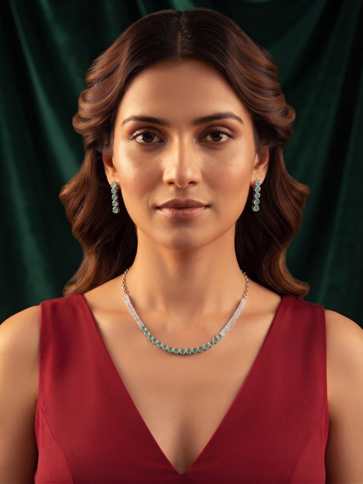 American Daimond Jewellery Set