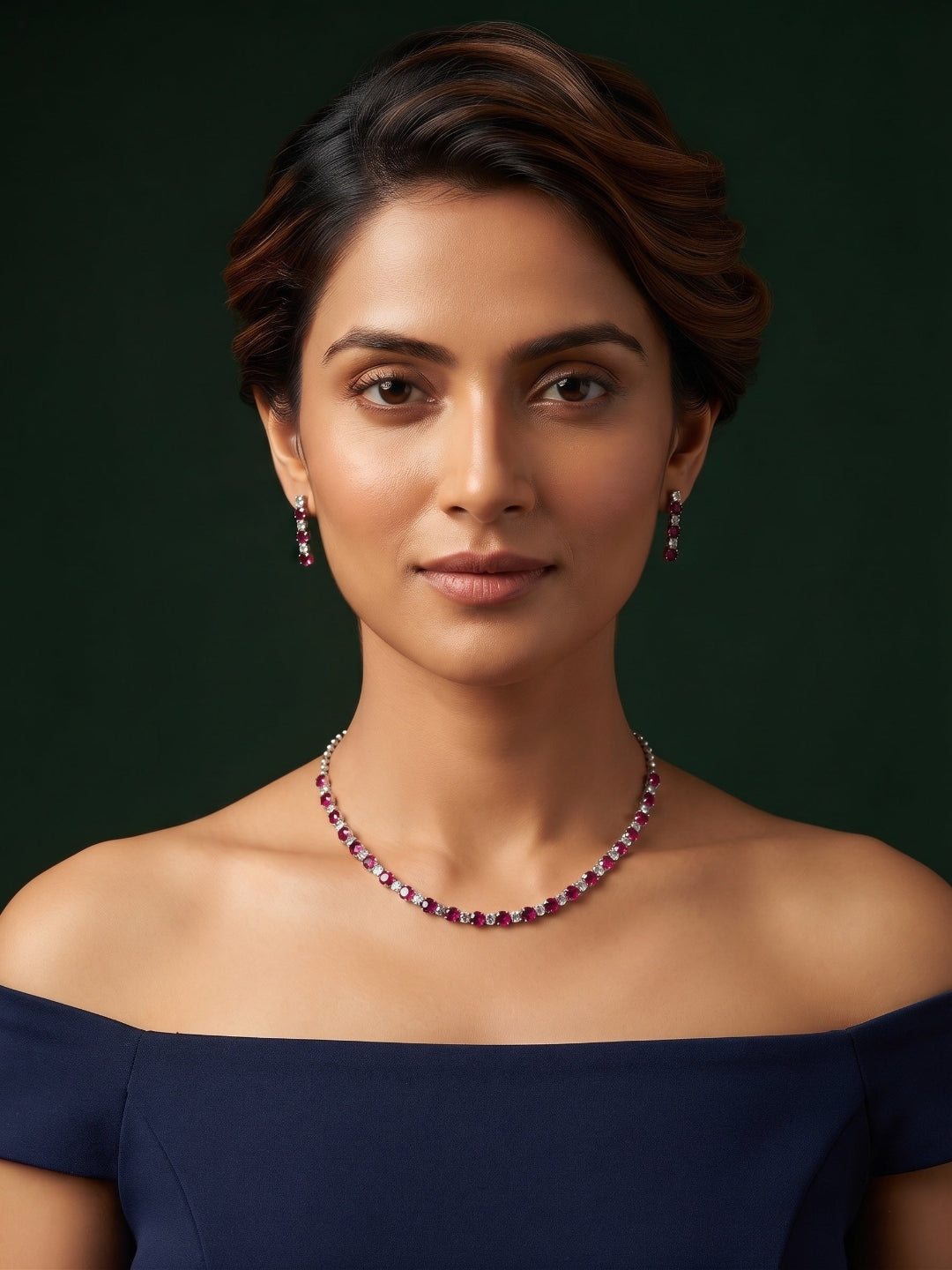 American Daimond Jewellery Set