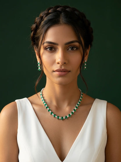 American Daimond Jewellery Set