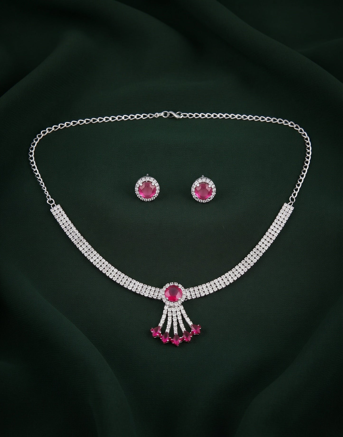 American Daimond Jewellery Set