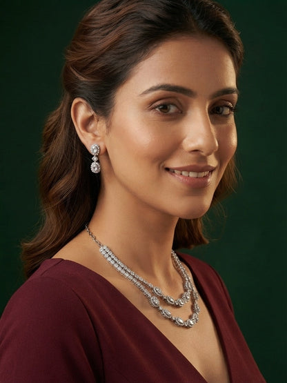 American Daimond Jewellery Set