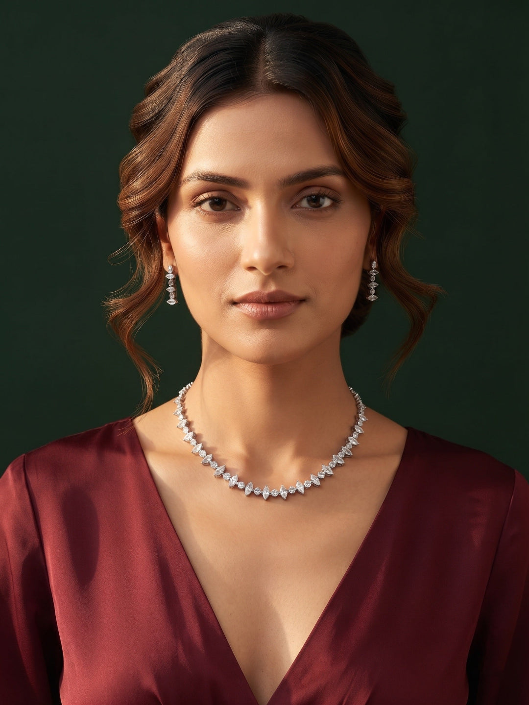 American Daimond Jewellery Set