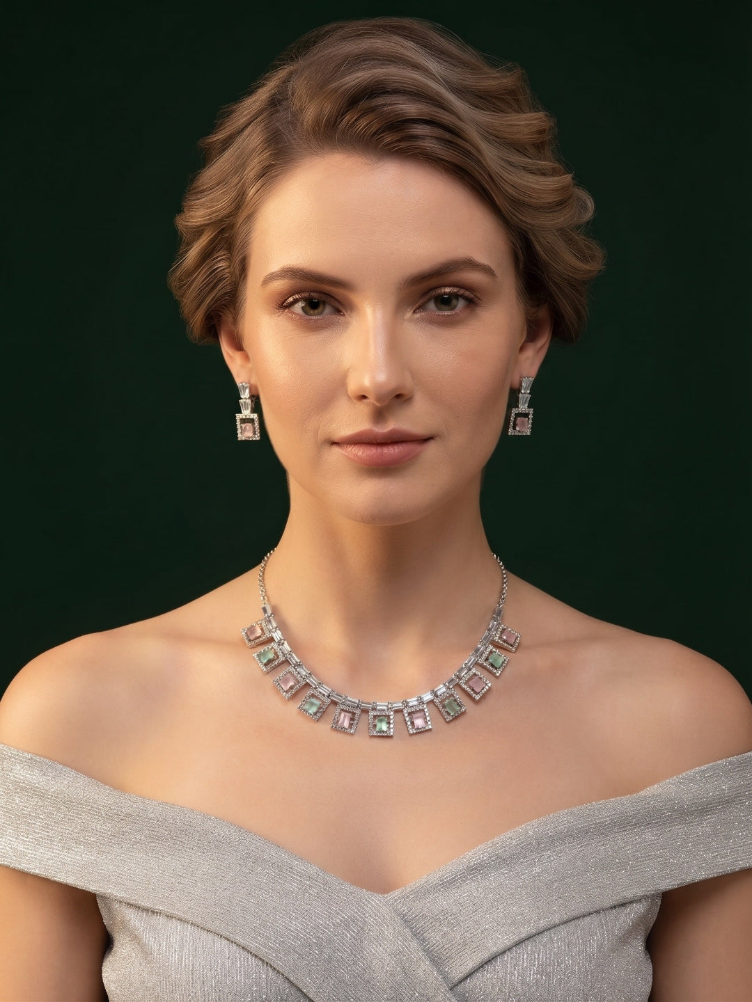 American Daimond Jewellery Set