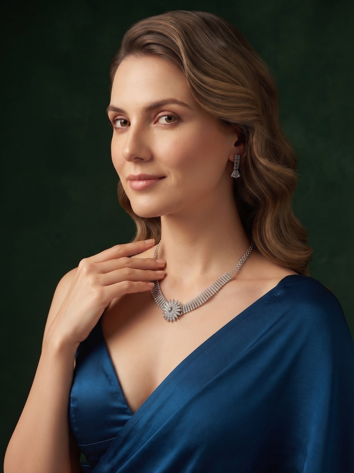 American Daimond Jewellery Set