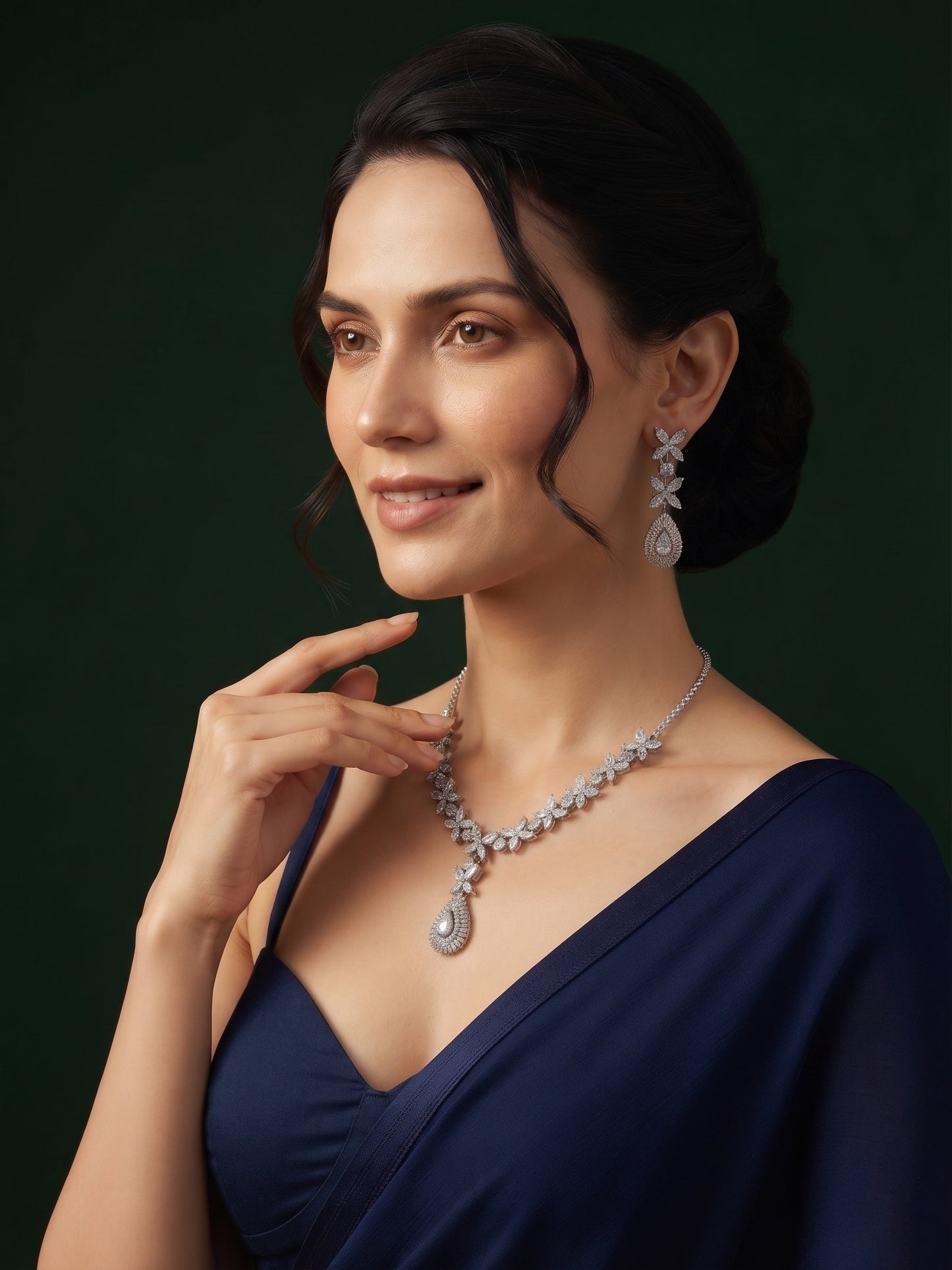 American Daimond Jewellery Set
