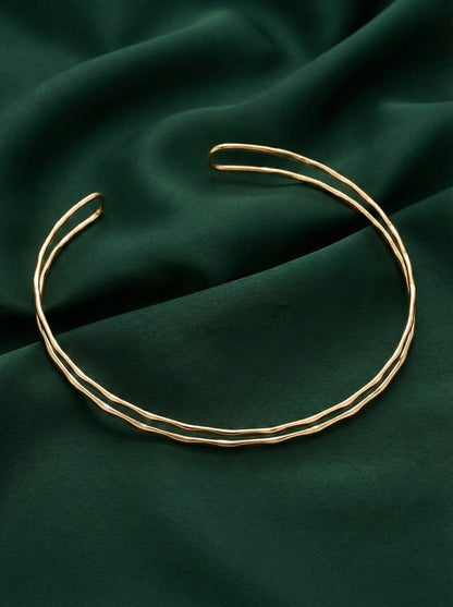Trendy Adjustable Layered Choker Necklace