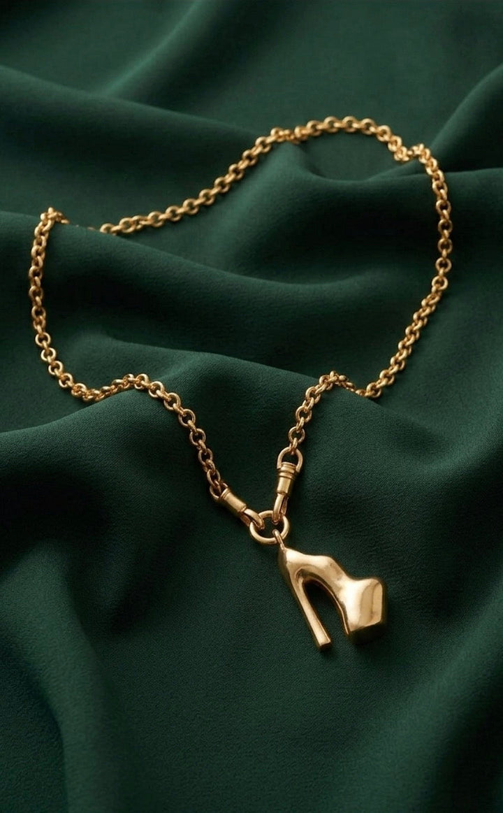 Gold Plated Trendy Design Necklace