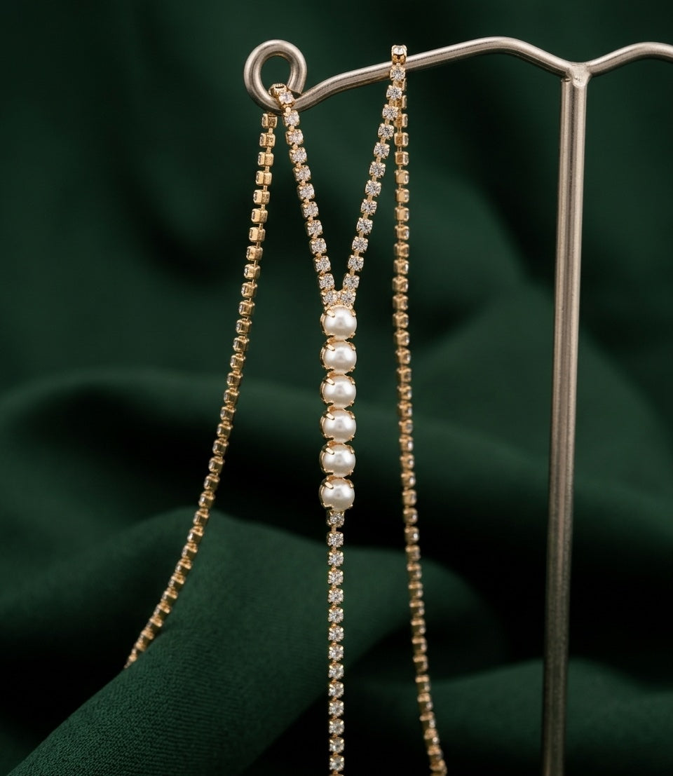 Women Gold-Plated Fancy Beaded Trendy Necklace